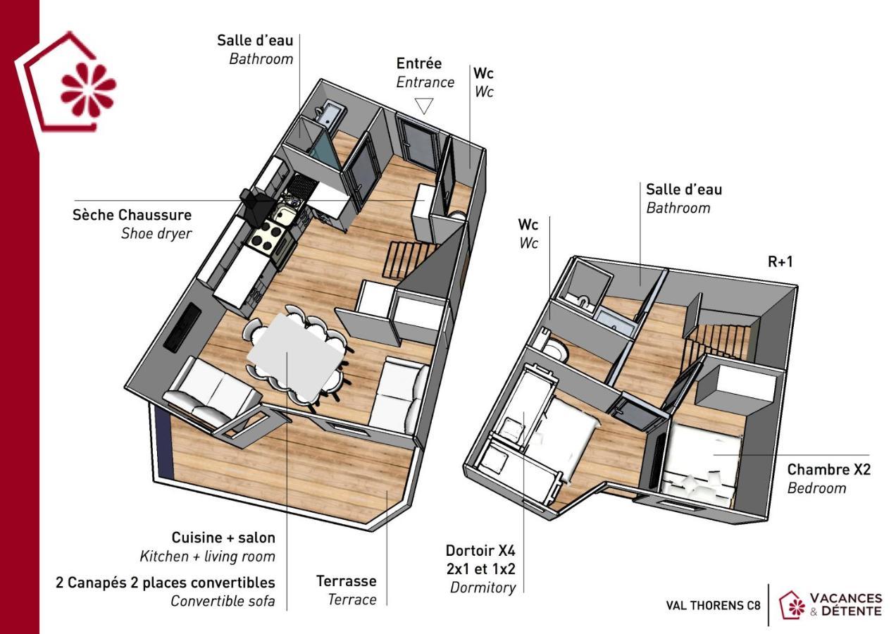 Apartamento Nazca C8 Val Thorens Exterior foto
